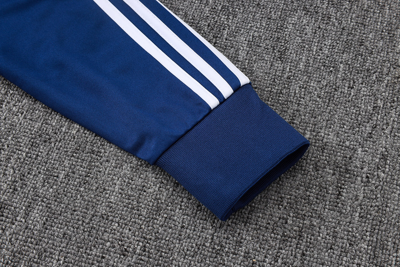 2025/26 Real Madrid Royal blue Jacket Training Suit Set Football Team Shirt Sports Fashion