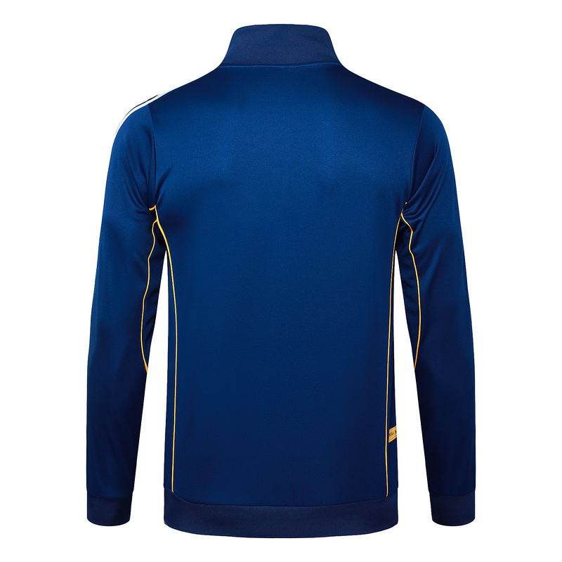 2025/26 Real Madrid Royal blue Jacket Training Suit Set Football Team Shirt Sports Fashion