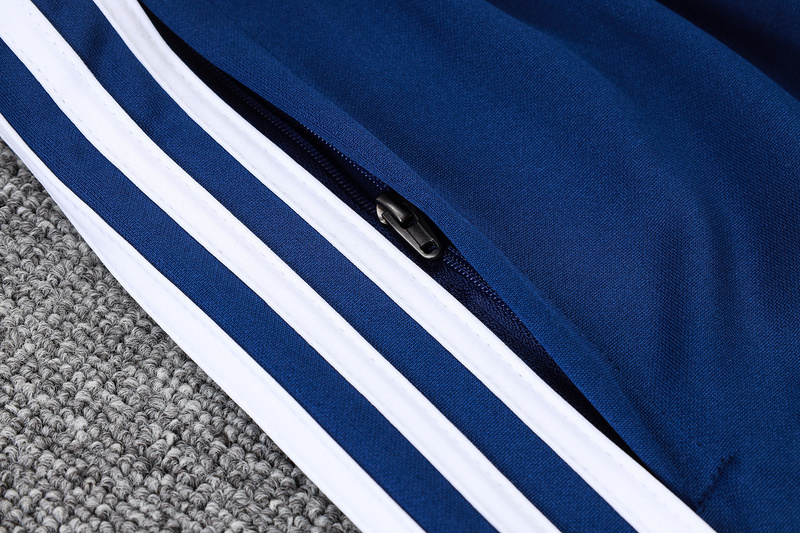 2025/26 Real Madrid Royal blue Jacket Training Suit Set Football Team Shirt Sports Fashion
