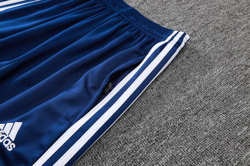 2025/26 Real Madrid Royal blue Jacket Training Suit Set Football Team Shirt Sports Fashion
