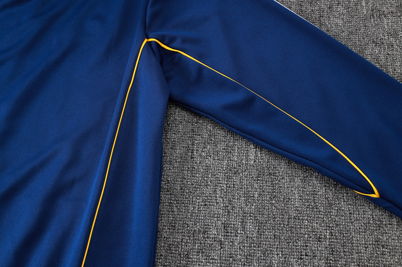 2025/26 Real Madrid Royal blue Jacket Training Suit Set Football Team Shirt Sports Fashion