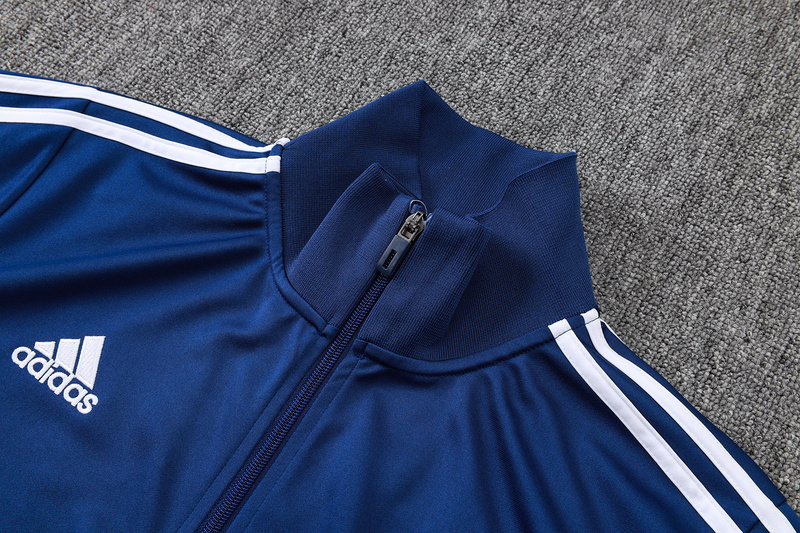 2025/26 Real Madrid Royal blue Jacket Training Suit Set Football Team Shirt Sports Fashion