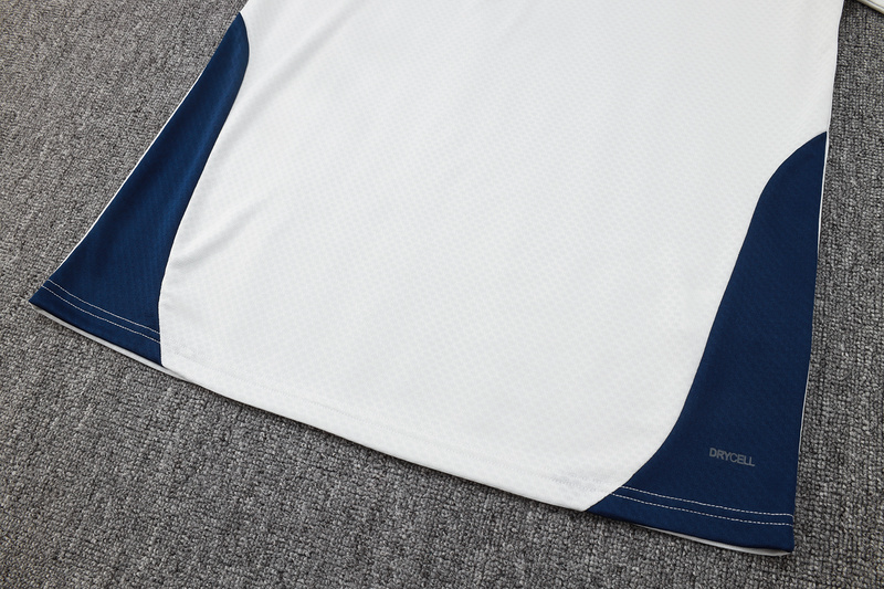 2024/25 Portugal Off white Long-sleeved half-pull training kit Football team kit