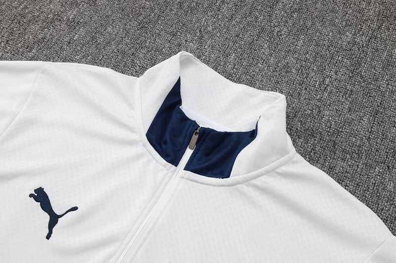 2024/25 Portugal Off white Long-sleeved half-pull training kit Football team kit