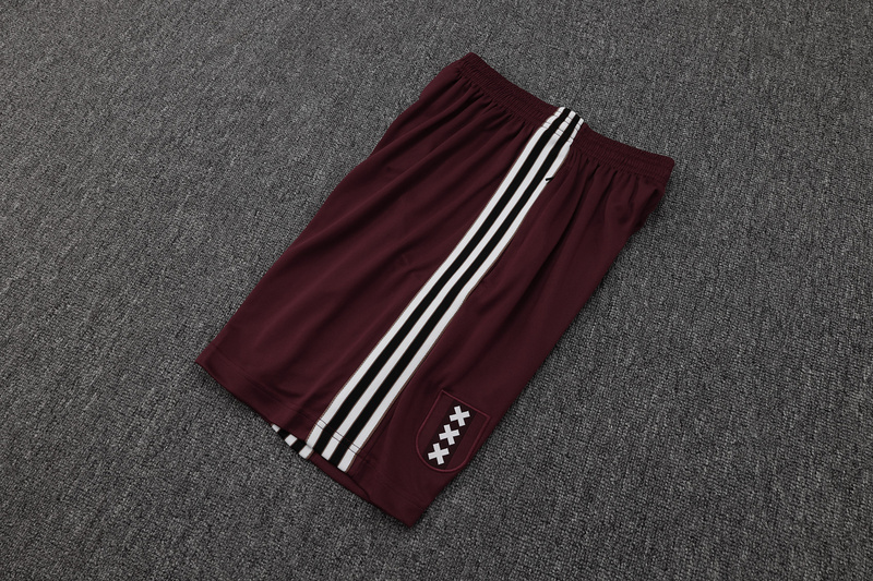 2025/26 Ajax maroon Training Set Shirt and Shorts