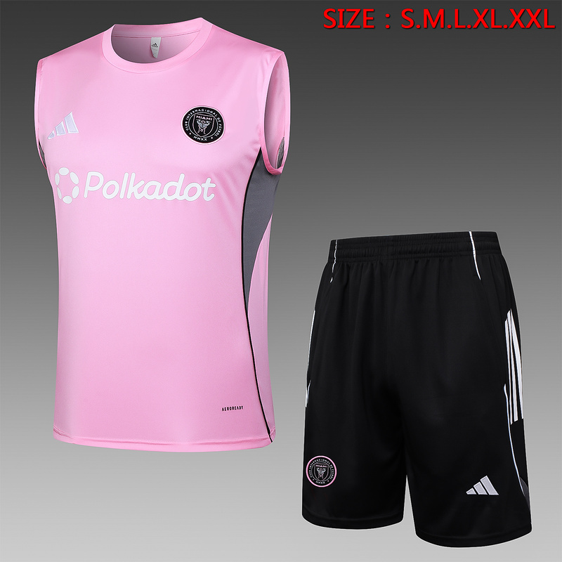 2025/26 Miami Pink Training Set Shirt and Shorts