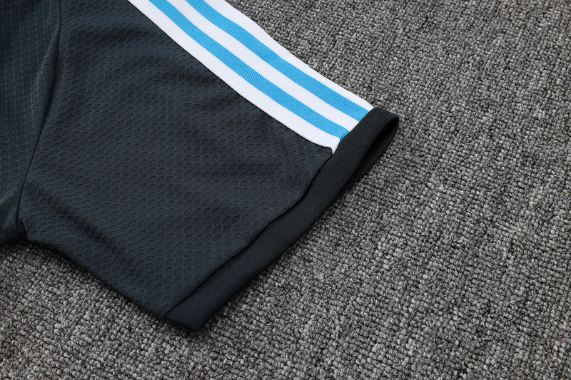 2025/26 Argentina Dark grey Training Set Shirt and Shorts