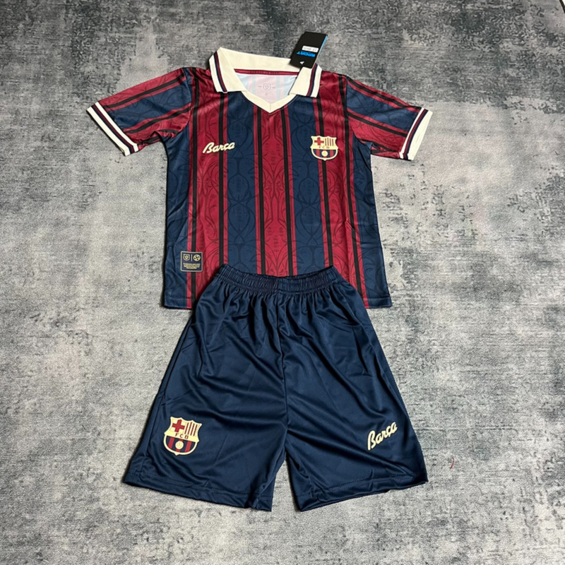 2025/26 Barcelona Special Edition jersey kids Kits size: 16-28