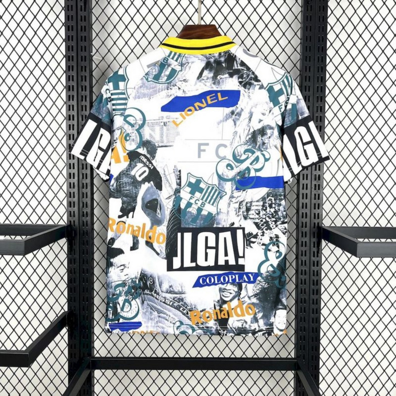 2025/26 Barcelona Glory Graffiti Board Jersey Fan Version