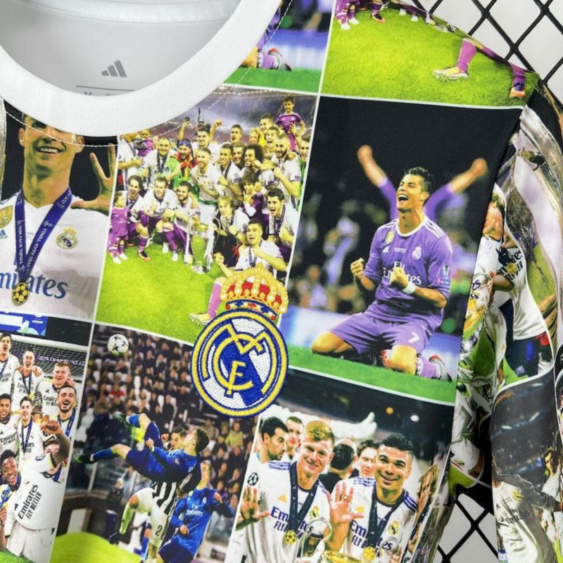 2025/26 Real Madrid 15 Champions Edition Jersey Fan Version