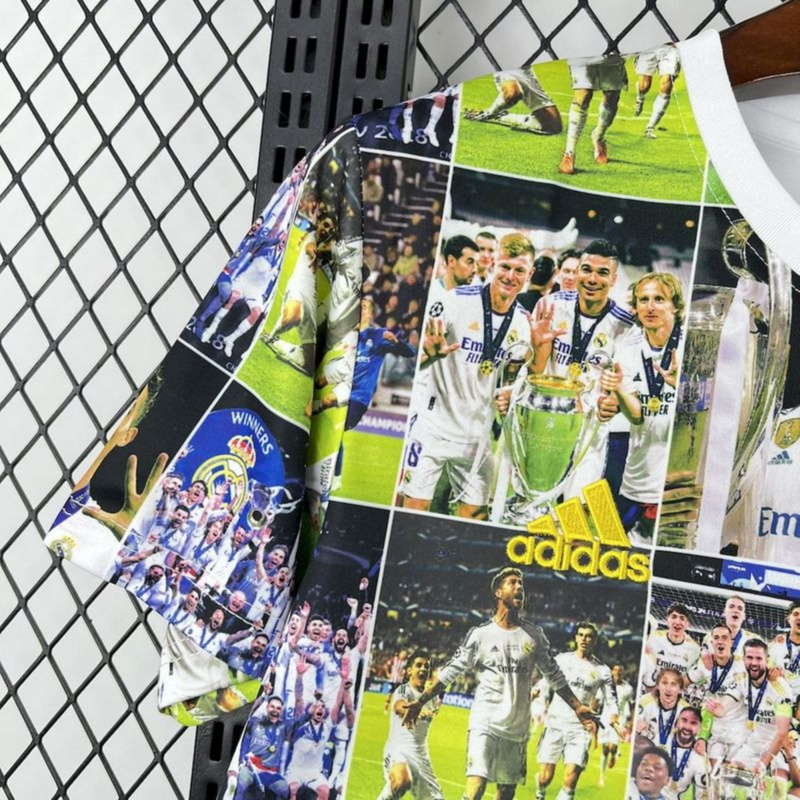 2025/26 Real Madrid 15 Champions Edition Jersey Fan Version