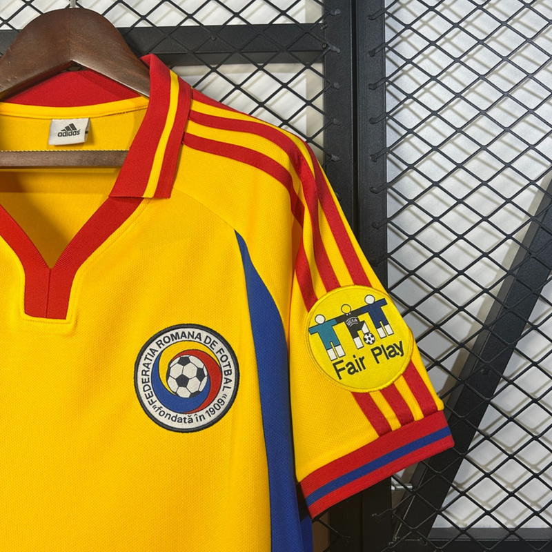Retro Romania 2000 Home jersey Fan Version
