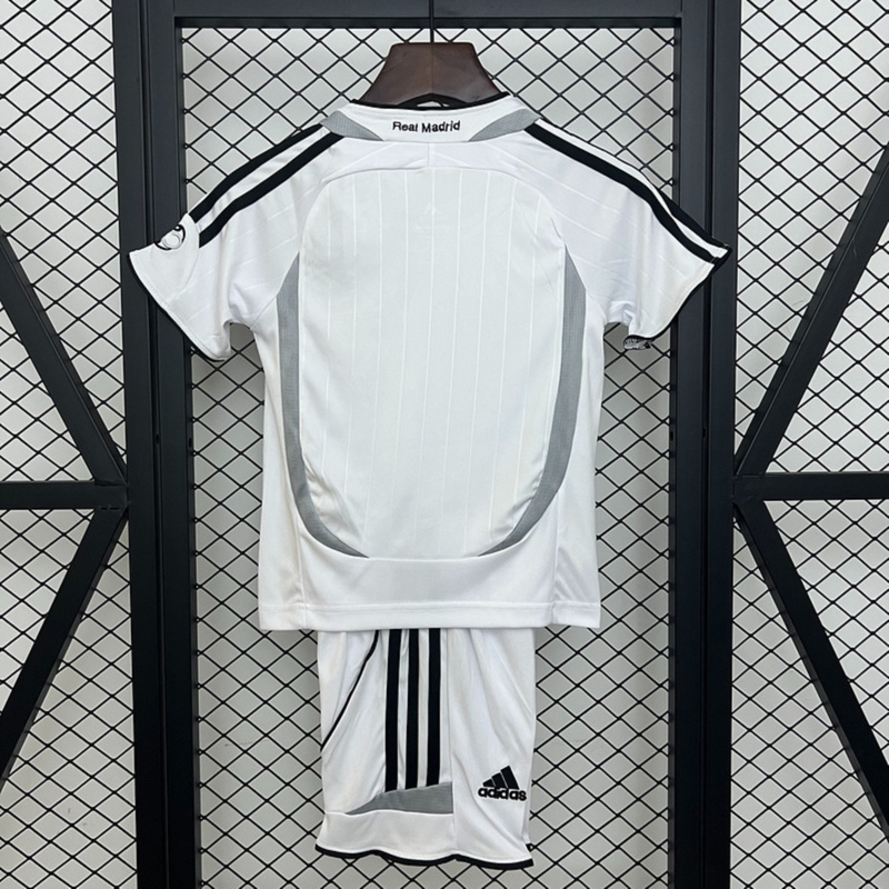 Retro Real Madrid 06/07 Home jersey Kid Kits Size 16-28