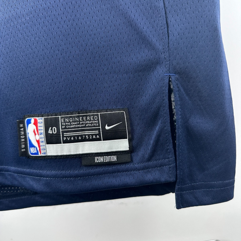 NBA Denver Nuggets V-Neck Dark Blue jersey GORDON#32 S-XXL