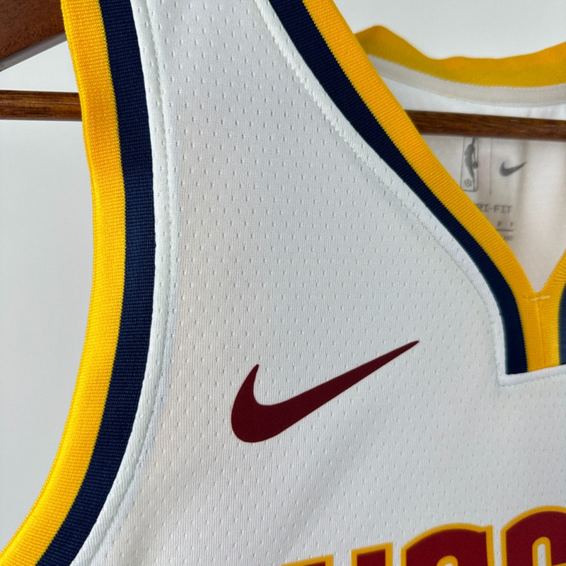 NBA Denver Nuggets V-Neck White jersey GORDON#32 S-XXL