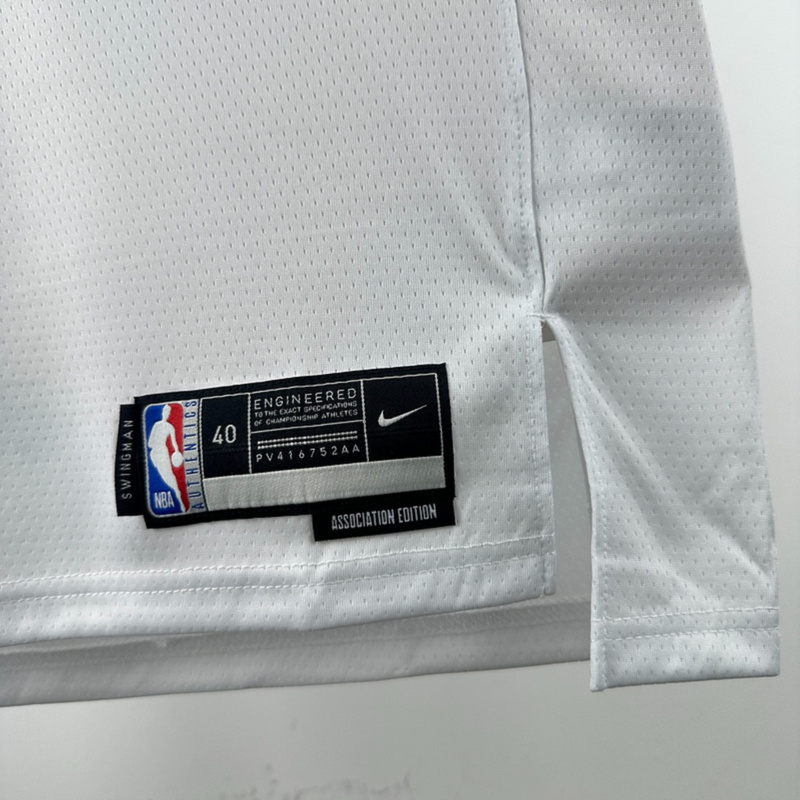 NBA Denver Nuggets V-Neck White jersey GORDON#32 S-XXL
