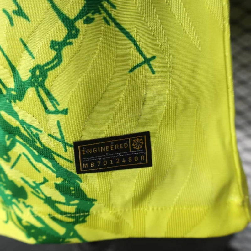 2025/26 Brazil Dove Edition Yellow jersey Player Version