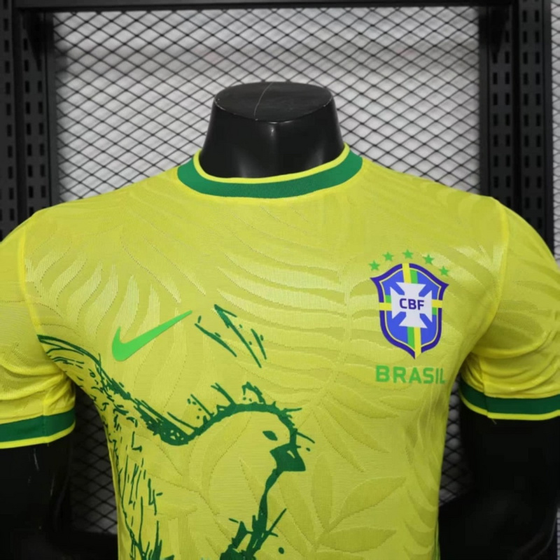 2025/26 Brazil Dove Edition Yellow jersey Player Version