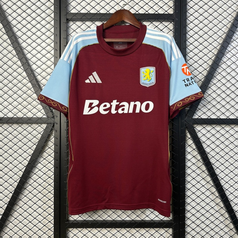 2025/26 Aston Villa Home Jersey Fan Version