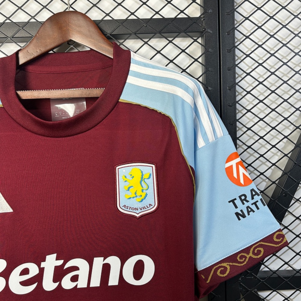 2025/26 Aston Villa Home Jersey Fan Version