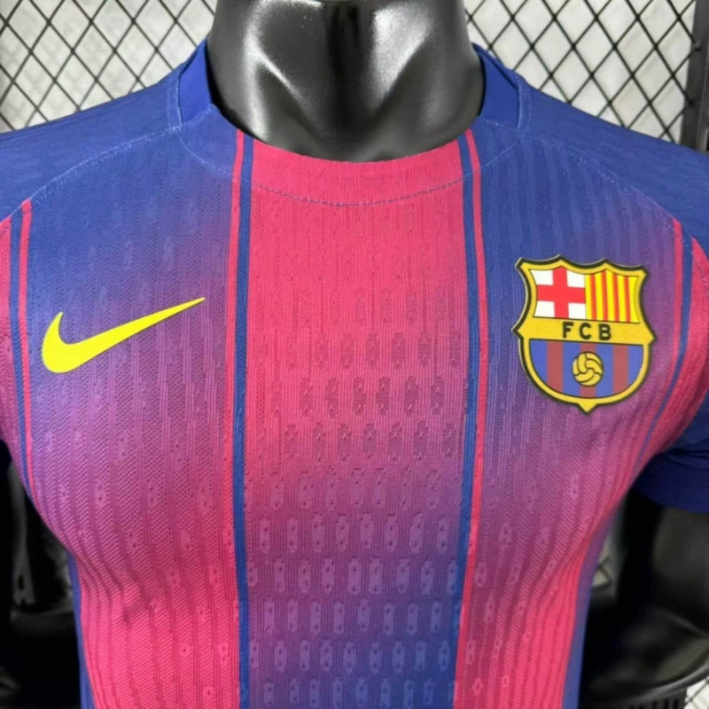 2025/26 Barcelona Hom Jersey Player Version