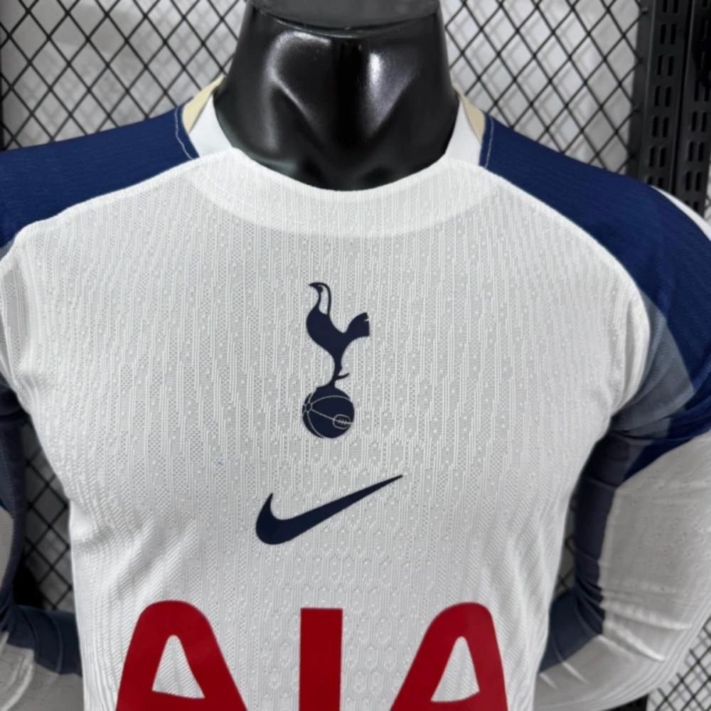 2025/26 Tottenham Hotspur Home Long Sleeve Jersey Player Version