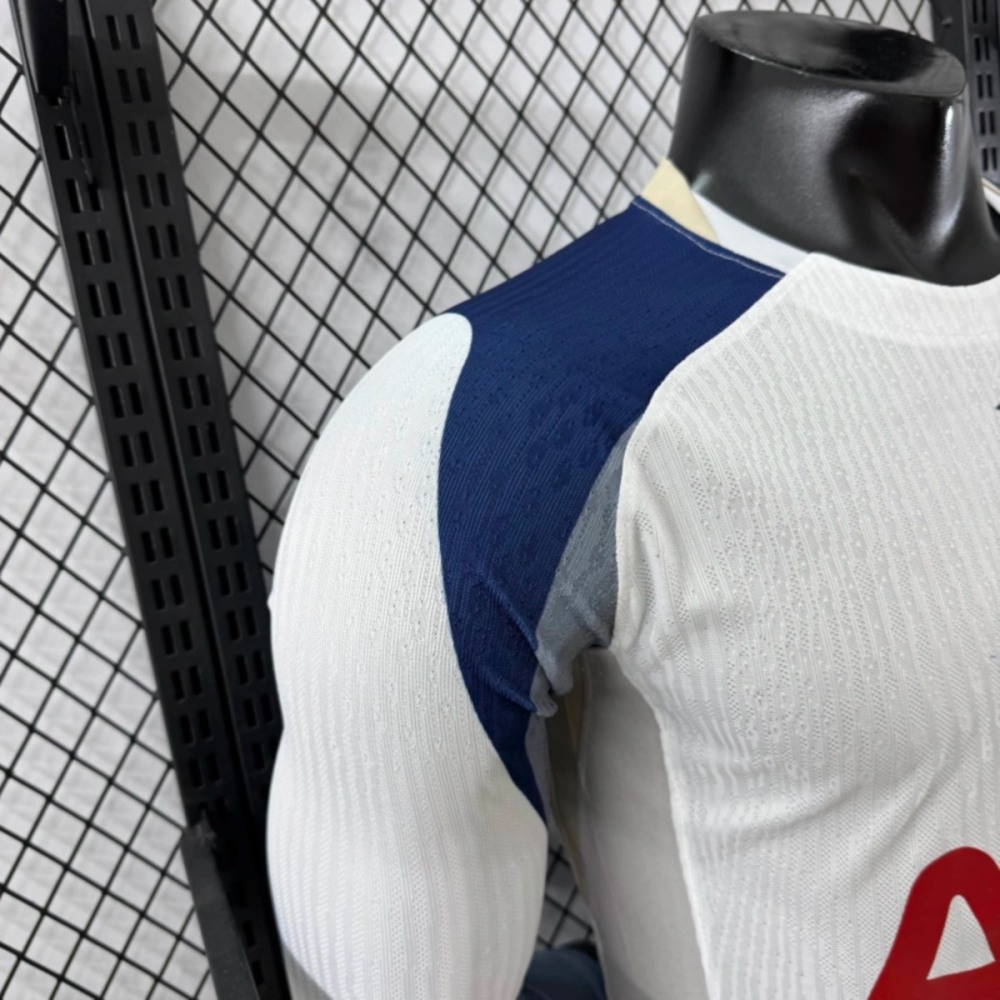 2025/26 Tottenham Hotspur Home Long Sleeve Jersey Player Version