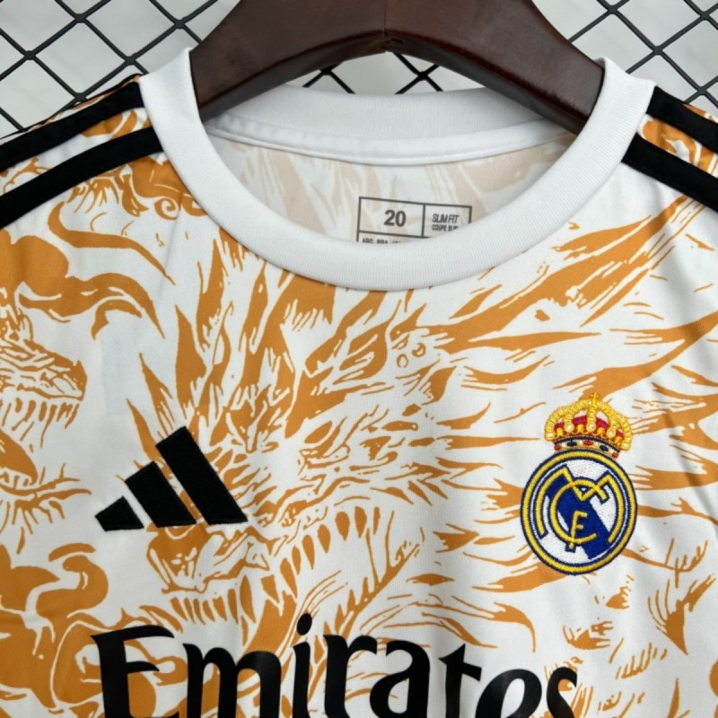 2025/26 Real Madrid Special Edition jersey kids Kits size: 16-28
