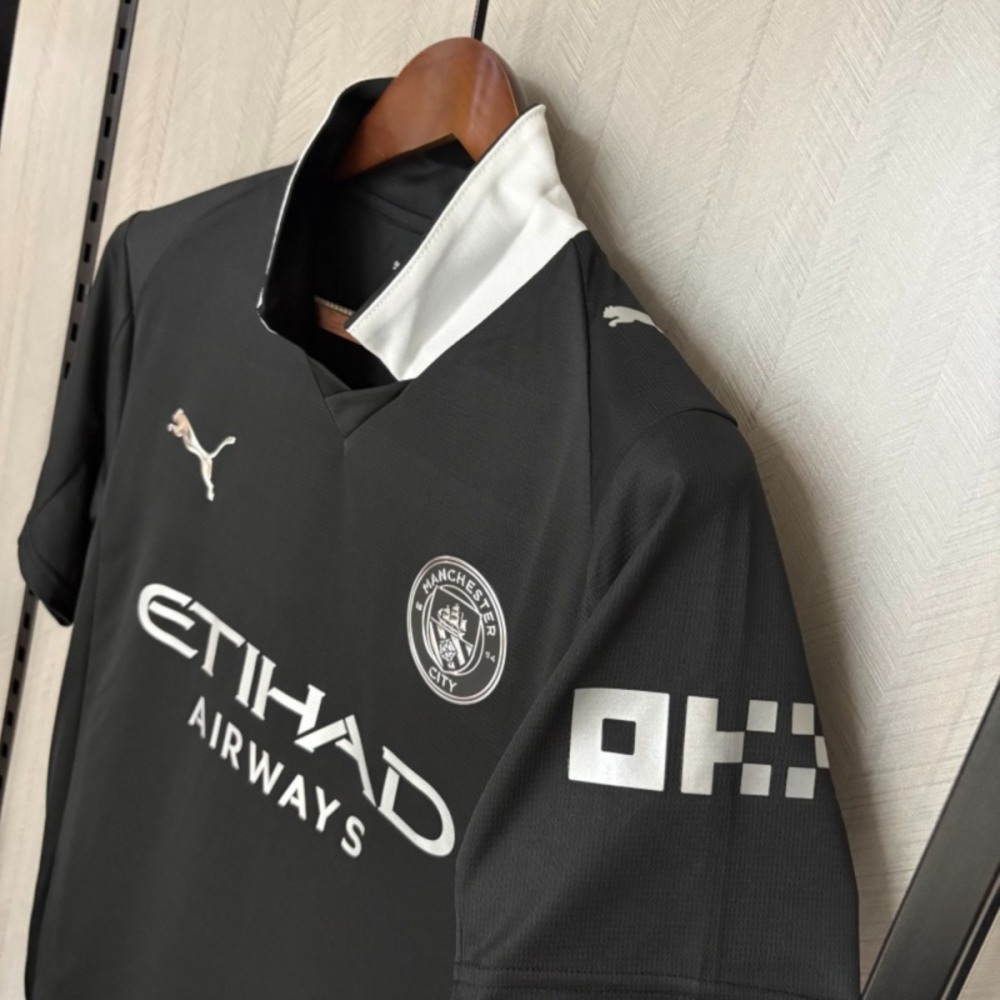 2025/26 Manchester City Away Jersey Fan Version