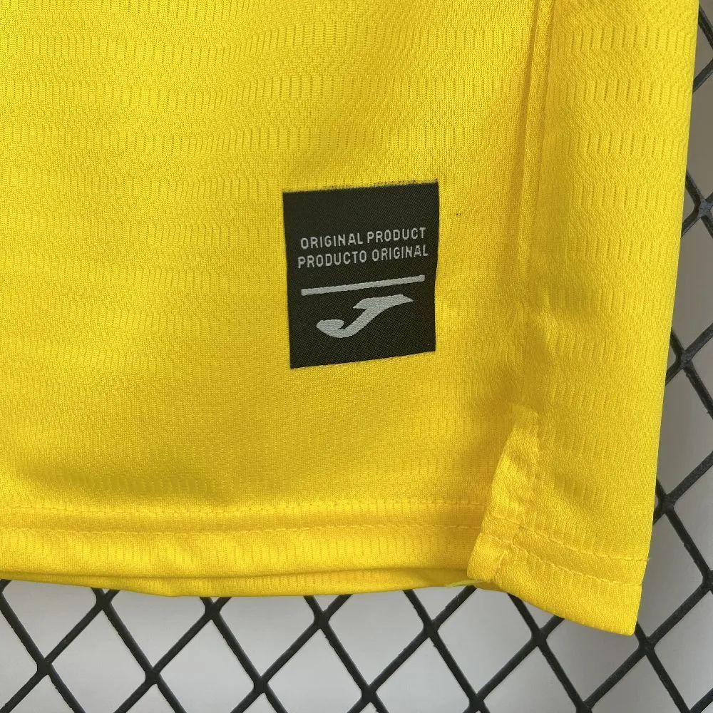 2025/26 SNorwich City F.C. Home Yellow Jersey Fan Version