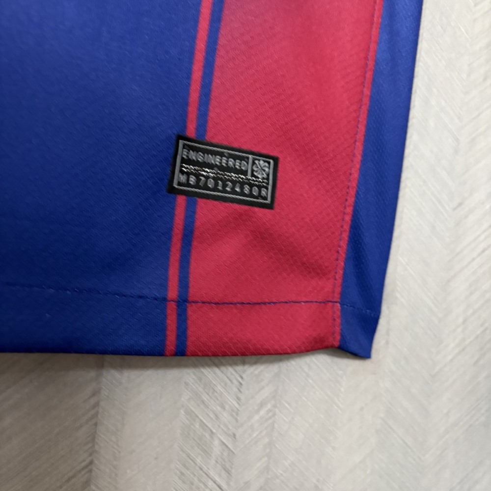 25/26 Barcelona Home Jersey Fan Version