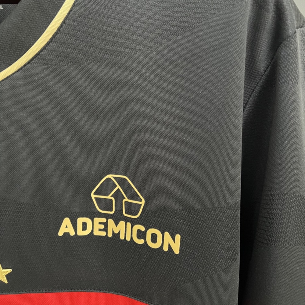 2025/26 Sao Paulo Second Away Black jersey Fan Version