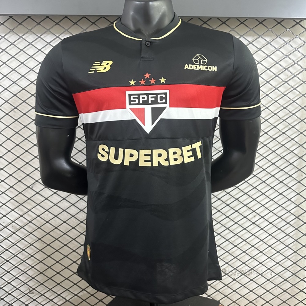 2025/26 Sao Paulo Second Away Jersey Player Version