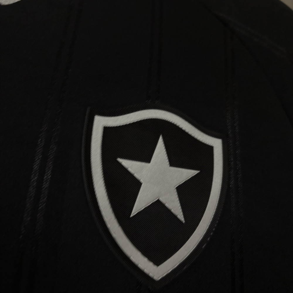 Botafogo 2025/26 Away Black Jersey Fan Version