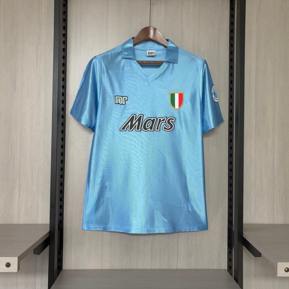 Retro Naples 90/91 Home jersey Fan Version