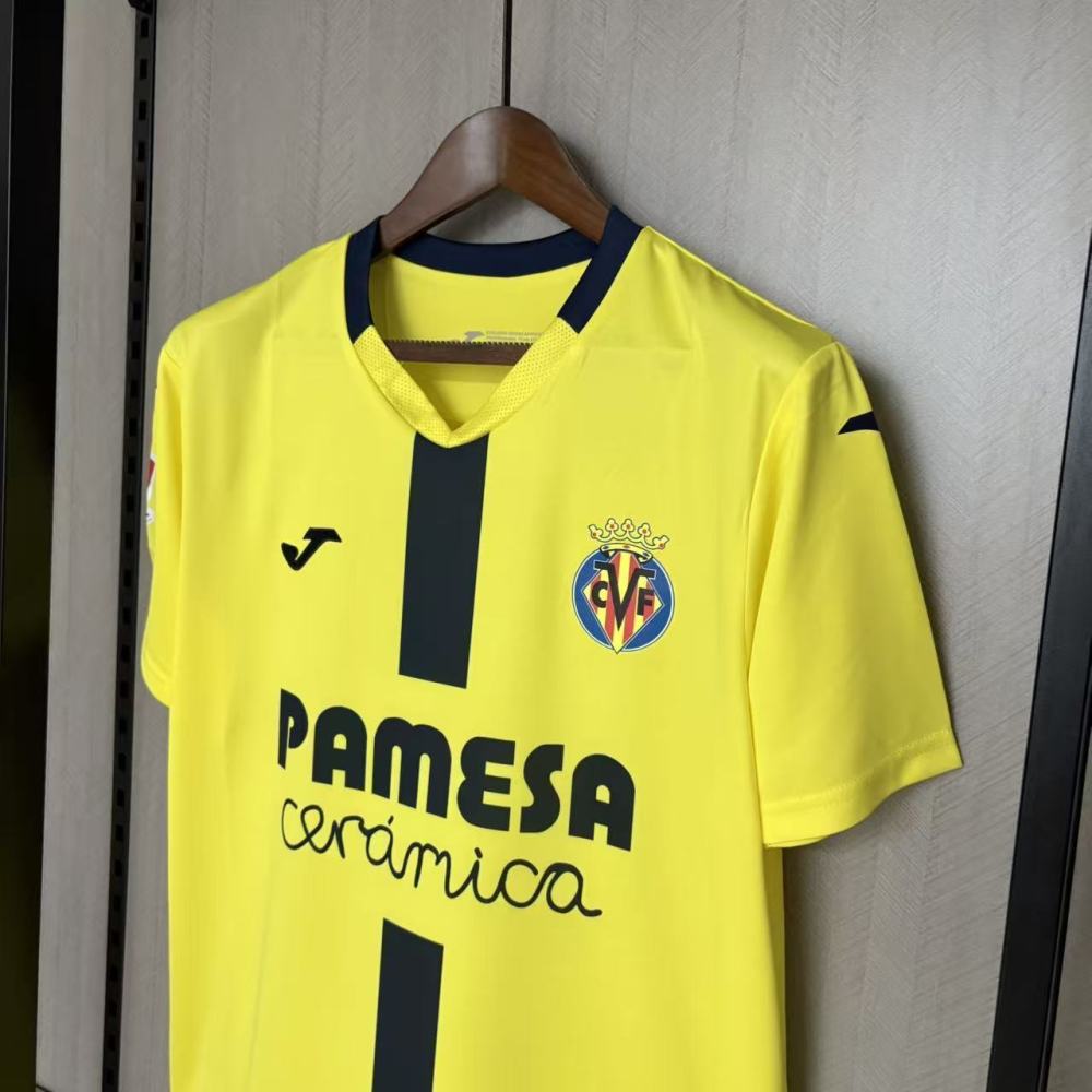 2025/26 Villarreal CF Home Jersey Fan Version