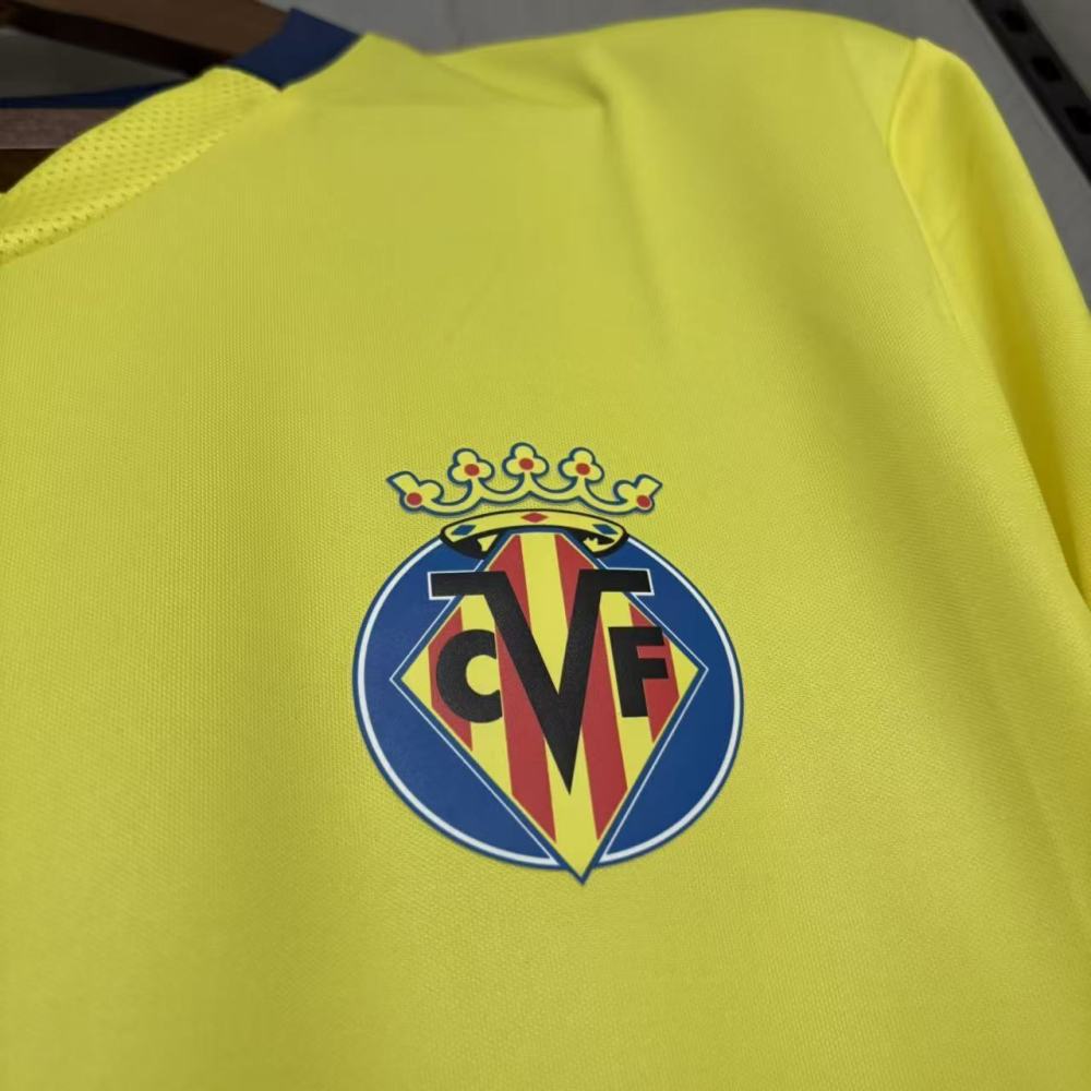 2025/26 Villarreal CF Home Jersey Fan Version