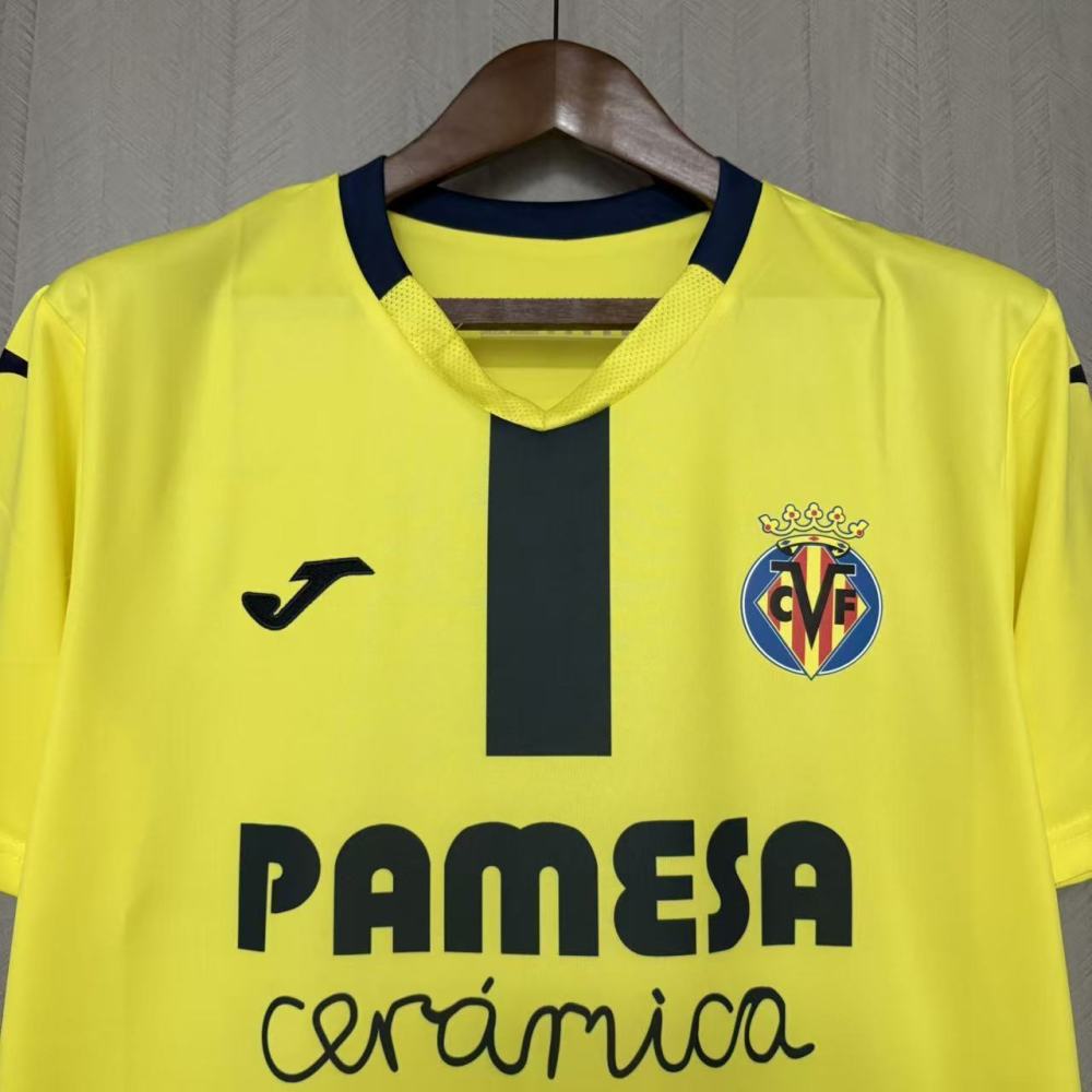 2025/26 Villarreal CF Home Jersey Fan Version