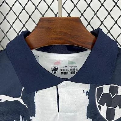 2025/26 Monterrey Anniversary White Jersey Fan Version