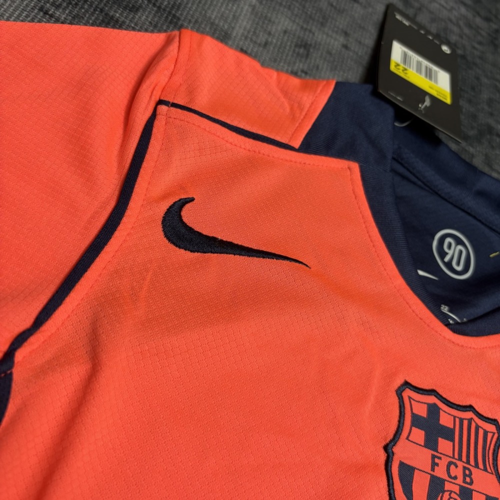 2025/26 Barcelona Second Away jersey kids Kits size: 16-28