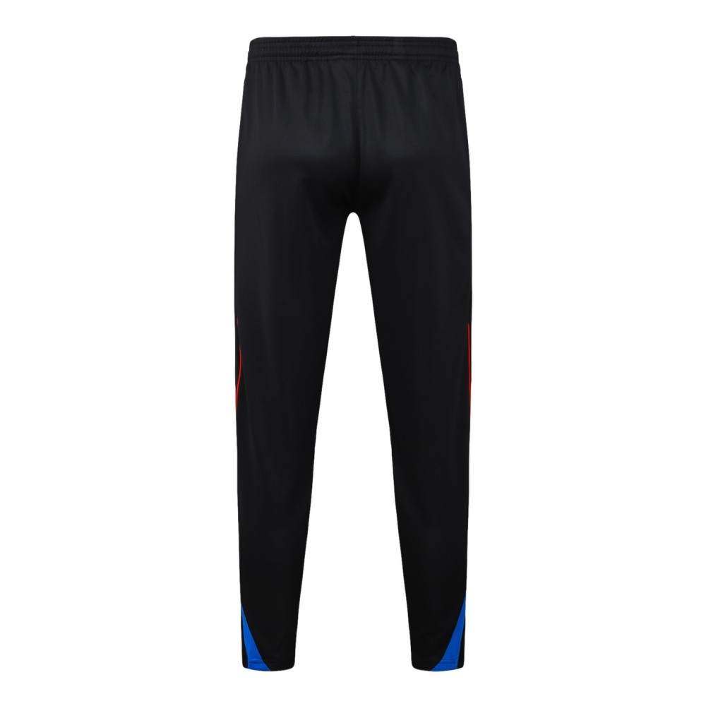 202526 Manchester United Bright Blue Long-sleeved half-pull training kit Football team kit