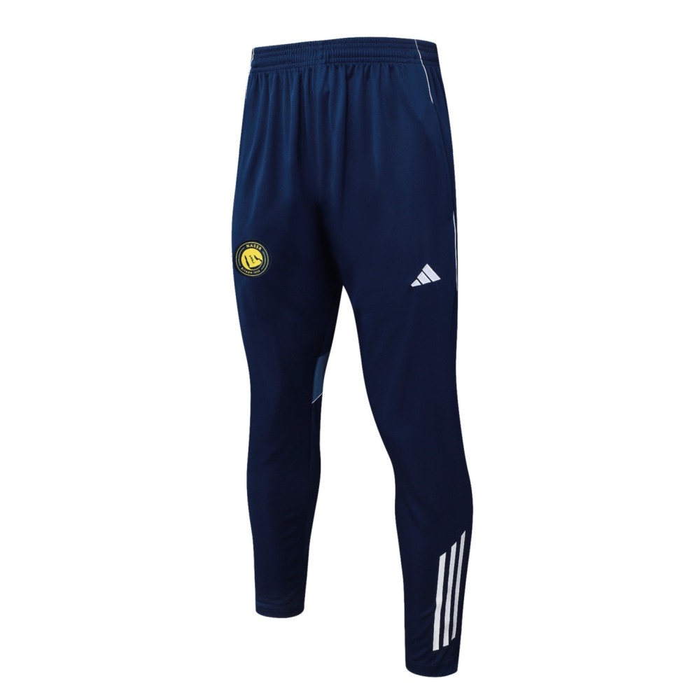 202526 Riyadh royal blue Long-sleeved half-pull training kit Football team kit