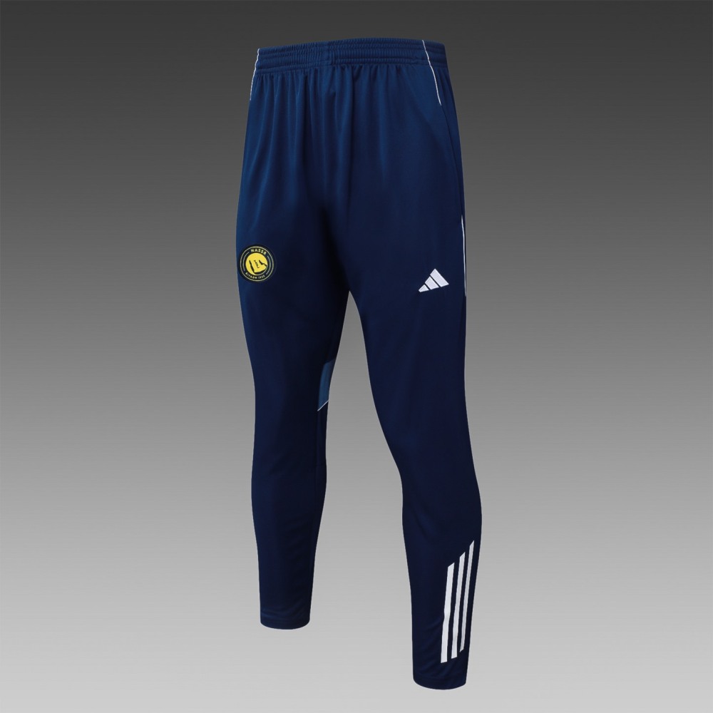 202526 Riyadh royal blue Long-sleeved half-pull training kit Football team kit