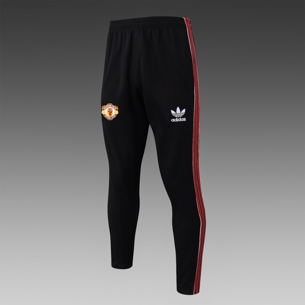 2025/26 Manchester United Black Jacket Training Suit Set Football Team Shirt Sports Fashion