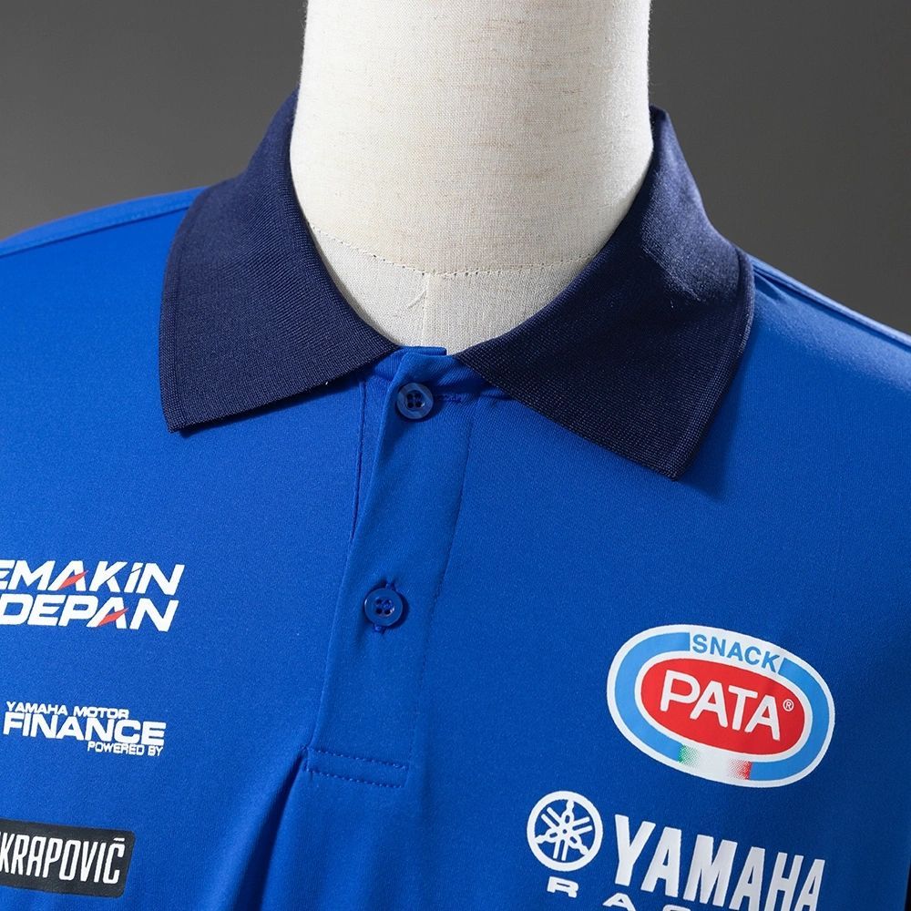F1 Racing Yamaha 2025 Blue Shirt POLO