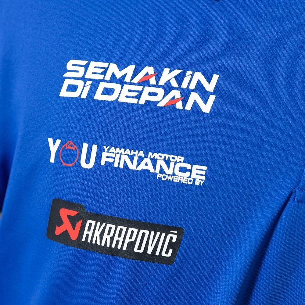 F1 Racing Yamaha 2025 Blue Shirt POLO