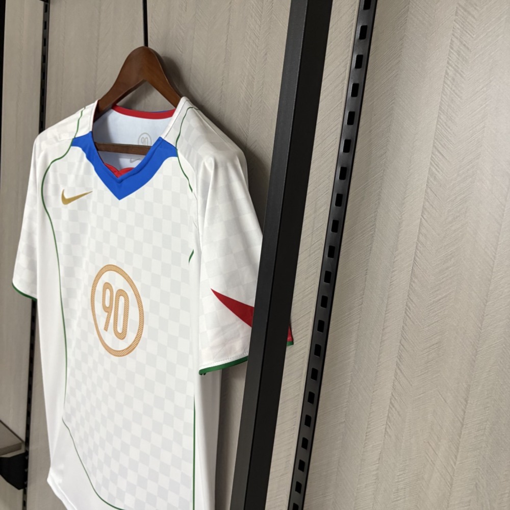 2025 Nike T90 jersey White and Blue Fan version