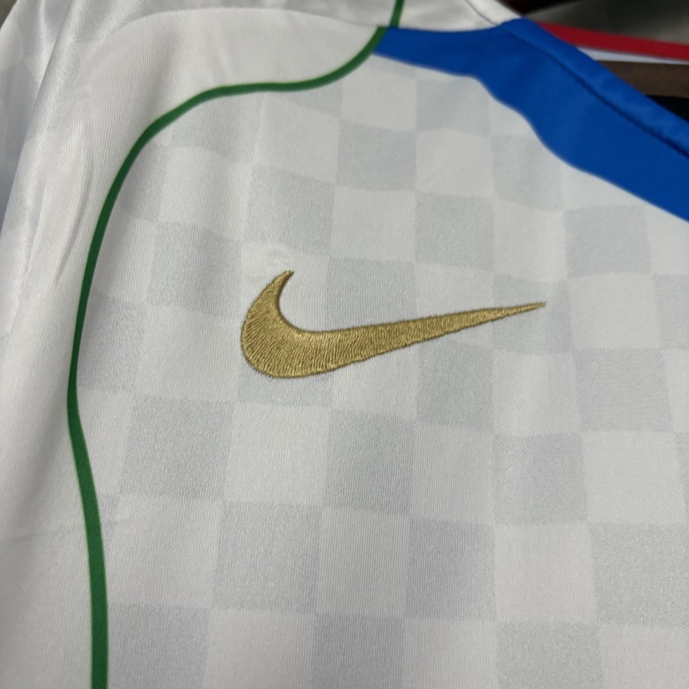 2025 Nike T90 jersey White and Blue Fan version