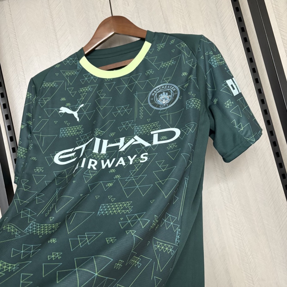 2025/26 Manchester City Third Away Jersey Fan Version