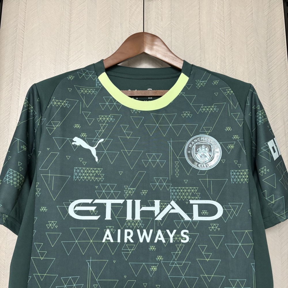 2025/26 Manchester City Third Away Jersey Fan Version